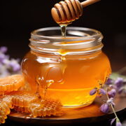 honey jar, AI generated